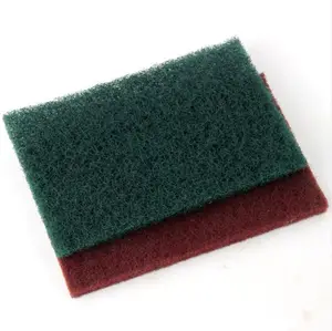 Non-woven fabric with sand for polishing and grinding scouring pad for industrial