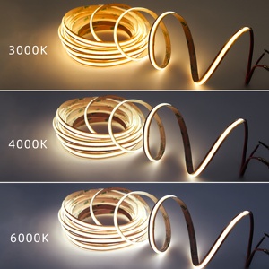 Strisce LED COB di Alta Qualità 5V 12V 24V 2800k-6500k RGBIC RGB RGBW, Tagliabili, 3mm 8mm 10mm 12mm - Product Image 5