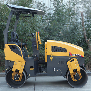 Maquinaria de Construcción de Carreteras de Marca China, <span class=keywords><strong>Rodillo</strong></span> Compactador Vibratorio de 3 Toneladas, <span class=keywords><strong>Rodillo</strong></span> de 2 Toneladas con Motor Yanmar - Product Image 2