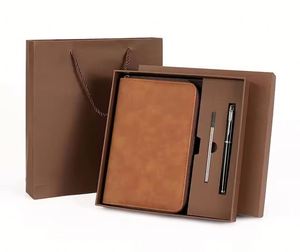 Hot Selling Extra Large Metal Zippered Leather Covered Functional Custom Logo Folders with <b>Lined</b> Inner Pages File Card Pockets - Product Image 1