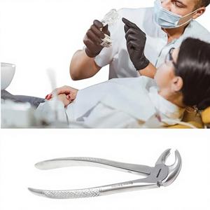 Pinzas de Extracción Dental Manuales de Acero Inoxidable de Nuevo Diseño para Niños, Uso Profesional, Agarre Ergonómico - Product Image 1