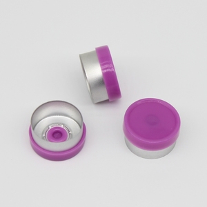 Tapa de Botella Farmacéutica Lisa Violeta de 13 mm, Sello de Tapa Desprendible, Fabricante - Product Image 6