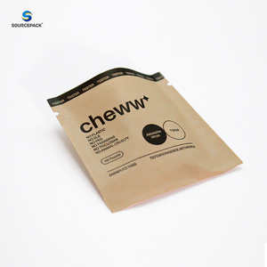 Compostable Small Size <strong>Sachet</strong> for Tea Coffee Powder Packaging the Snack Food Packaging Pouch Kraft Paper <strong>Sachet</strong> - Product Image 2