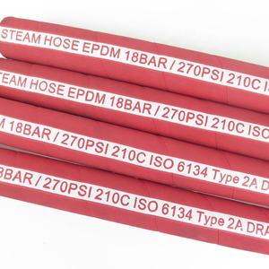 Промышленный термостойкий армированный EPDM паровой резиновый шланг для горячей воды R6 - Product Image 4