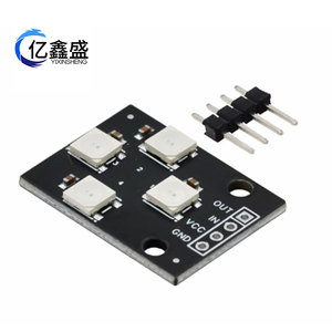 Módulo LED Ws2812b de 4 bits 5050 a todo color para placas educativas Arduino, montaje en PCB - Product Image 3