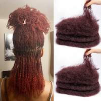 Cheveux humains brésiliens Remy non traités Shoumei, micro-torsades, 8-28 pouces, afro crépus en vrac pour tresses et torsades – Meilleures ventes
