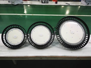 100W 150W UFO LED High Bay <b>Light</b> Heat Dissipation Safety <b>Rope</b> Hook For Warehouse Factory Industrial Lighting Replace Old Lamps - Product Image 5