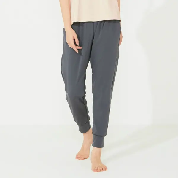 Pantalones de Yoga japoneses para mujer, ropa básica lisa de marca privada C, a granel