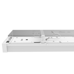 Éclairage <span class=keywords><strong>de</strong></span> bureau intérieur et extérieur Boîtier en acier suspendu 18w 36w 44w SMD Luminaire linéaire <span class=keywords><strong>LED</strong></span> d'urgence - Product Image 6