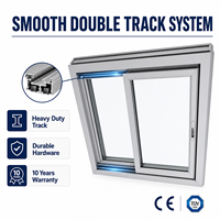 Ventana Corredera de Aluminio Disponible en Grandes Cantidades al por Mayor para Pedidos de Compra al por Mayor de Desarrolladores Inmobiliarios