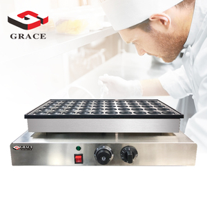 Thương mại Mini <span class=keywords><strong>Pancake</strong></span> Muffin Waffle <span class=keywords><strong>maker</strong></span> máy 50 lỗ điện không dính Snack thiết bị thực phẩm Điều kiện Mới - Product Image 1