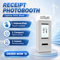 NIKA Nouveautés : Photobooth à écran tactile avec impression instantanée de reçus sur papier thermique pour mariages et fêtes