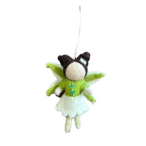 Muñeca de Hada de Fieltro Personalizada al por Mayor, Linda, Hecha a Mano en Nepal, de Lana, Acabada, Adorno, Set de Muñecas de Hadas Bailarinas - Product Image 5