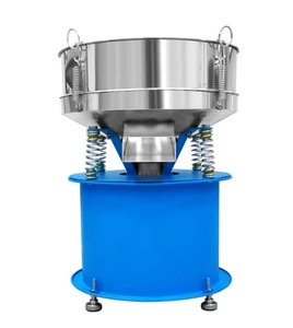 <b>Mini</b> Powder Sieve Small Stainless Steel Grain Plastic Abrasive <b>Vibrating</b> Screen Flour Experimental Sieving Machine for Powder - Product Image 4