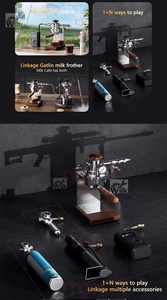 Nova Meraki <span class=keywords><strong>La</strong></span> Seine Modelo 2 Grupo Máquina de café expreso comercial de doble caldera para uso en restaurantes y cafeterías - Product Image 5