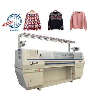 Industrial Crochet Computerized Fully Automatic Sweater Flat Knitting Machine For Sweater