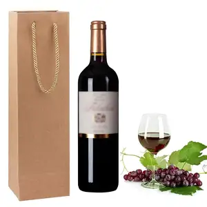 Golden Supplier Promotional OEM Tube Wine Gift Box Paper Boxes for Wine Packaging