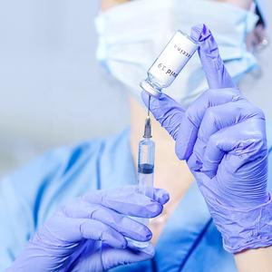 Guanti protettivi in <span class=keywords><strong>Nitrile</strong></span> 3mil visita medica Touch Screen in polvere blu viola guanti in <span class=keywords><strong>Nitrile</strong></span> monouso per medico - Product Image 3