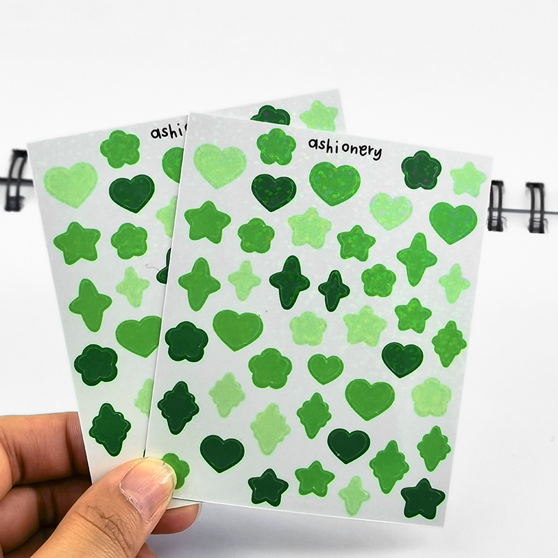 Autocollant personnalisé feuilles planificateur