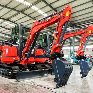 Miniexcavadora de 3.5 Toneladas EPA 5 con Motor de Tres Cilindros, Excavadora de Orugas para Granja, Máquina Excavadora Doméstica de 1, 2 y 3 Toneladas - Product Image 4