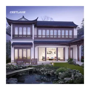 Cost Effective Personalized Customization Chinese Style Building Antique Aluminum Doors And Windows
