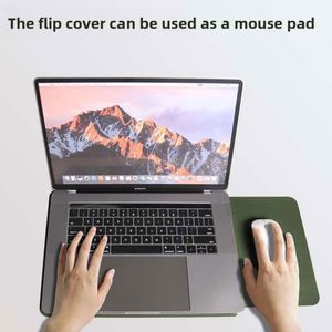 Custom Waterproof PU Leather Laptop <b>Bag</b> Case 13'' 14'' Laptop Notebook <b>Computer</b> Sleeve Multifunctional Mouse Pad Mat - Product Image 3