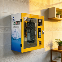 Distributeur d'eau mural 24h/24 à monnayeur