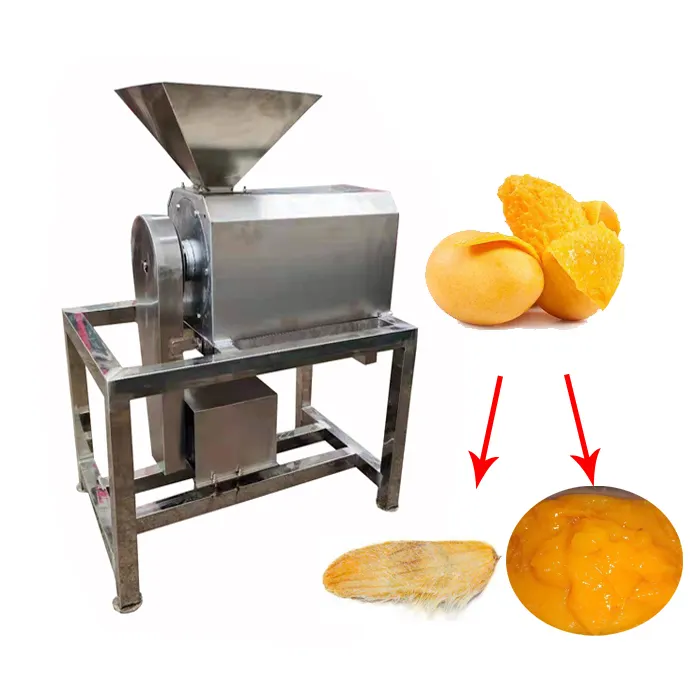 स्वचालित बड़े क्षमता आम अंगूर coring जुनून फल pulping मशीन में बिक्री के लिए अच्छी कीमत