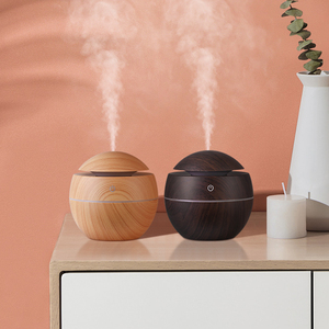 Kinscoter ev kullanımı ahşap 130ml ultrasonik hava nemlendiriciler arıtma Usb difüzör <span class=keywords><strong>Mini</strong></span> oda hava nemlendirici ev - Product Image 4
