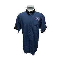 Maillot de course de moto de sublimation de haute qualité Racing Crew Polo Quarter Zip Shirt Motorcycle & Auto Racing Wear