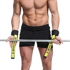 Aolikes Adjustable Weight Lifting Wrist Wraps Straps For Deadlift Powerlifting