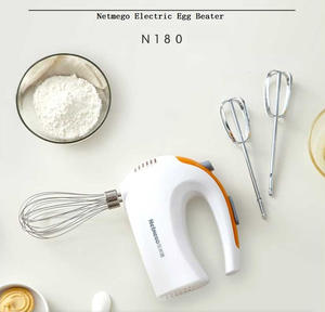 Batteur Électrique Portatif 125 W à 5 Vitesses pour Préparation Culinaire, Mélangeur à Main, Machine à Gâteaux, Batteur à Beurre, Fouet Métallique, Crochet Pétrisseur - Product Image 6