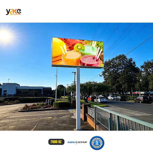 Outdoor LED Billboard with Energy Saving Design Waterproof Display Advertising Video Wall Commercial Led Screen Digital Signage