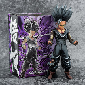 Vente chaude Dragoned Balls Version manga Manga Couleur Gohan Couleur chocolat Noir Édition Stealth Battle Damage Modèle en boîte - Product Image 4
