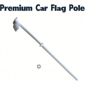 Drapeau de voiture du Pakistan, bannière numérique imprimée 100D à bords doublement cousus pour voiture, véhicule, camion, pour défilés - Product Image 4