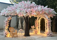 Arbre artificiel en fibre de verre grand format pour la décoration de restaurants, mariages en plein air et fêtes – Arbre de cerisier Sakura en gros