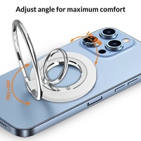 Support de téléphone magnétique double face personnalisé avec anneau rotatif, support de voiture et support de bureau, modèle MP-43 OEM ODM