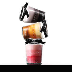 Bougies parfumées personnalisées nouveau modèle avec parfum de qualité supérieure fait à la main élégant décor à la maison idée cadeau longue durée de combustion - Product Image 2