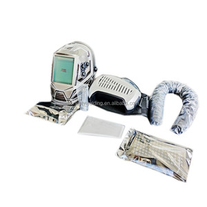 หมวกนิรภัยเชื่อมปรับมืดอัตโนมัติพร้อมรีโมทคอนโทรลเครื่องช่วยหายใจอากาศบริสุทธิ์ระดับ TH3 EN12941 CE - Product Image 6