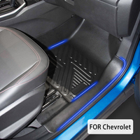 Accessoires Auto 5d Tpe voiture tapis de sol imperméables doublures tapis de voiture en caoutchouc tapis de coffre pour Chevrolet Tracker 2015-2020