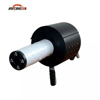 LED RGB DJ CO2 Confetti Gun Bar à Fumée Manipulé Atmosphère Air Stage Effet Spécial Jet Fog Machine Handheld for Party