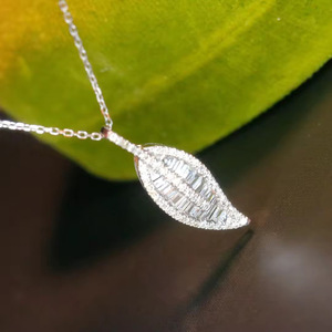 Collana con Ciondolo a Foglia Stile Foresta per Donne, Gioielli alla Moda in Stile Pastorale Fresco per Vacanze - Product Image 5