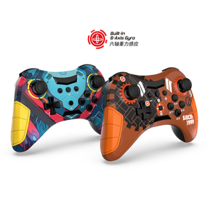 คอนโทรลเลอร์เกมไร้สายสำหรับ PS3/PC/WINDOWS/SWITCH/Android คอนโทรลเลอร์เกมไร้สายสีสันสดใสสำหรับ PS3/PC/WINDOWS/SW - Product Image 1