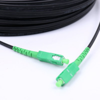 Cable de Fibra Óptica para Exteriores SC/UPC SC/APC FTTH G657A, Cable de Conexión de 2.0*3.0mm, 1 Núcleo, G657A1