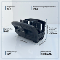 Sistema de Válvulas Hidráulicas Proporcionales de 4 Canales, 12V/24V, Impermeable IP68, con Embrague de Seguridad para Plataforma de Trabajo Aérea y Grúa