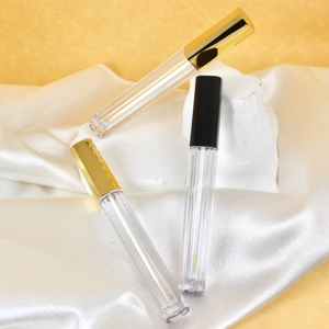 Wholesale Hexagonal Lipgloss Tube Rose Gold Cap 4ml Custom <b>Clear</b> Lip Gloss Tubes <b>Containers</b> Cosmetics Packaging - Product Image 6