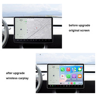 Pour Tesla CarPlay mise à niveau de l'écran d'origine sans fil CarPlay Hi Module d'interface de décodeur de voiture pour Tesla modèle 3 modèle Y 2019 2024