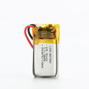 충전식 KC 인증 리튬 배터리 DTP 351422 3.7V 80mah 리튬 이온 폴리머 소형 배터리 - Product Image 1