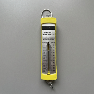 Balance à ressort en plastique personnalisable 100g, jauge de force en Newton et en grammes pour l'éducation en laboratoire, support OEM - Product Image 3