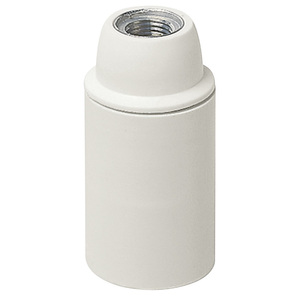 Portalámparas E14 Blanco de 5.3 cm de Altura para Lámparas de Techo - Product Image 1